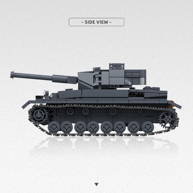 Seconda Guerra Mondiale Militare Tedesco Unione Sovietica Carro Armato Mini Action Figures Set di Blocchi da Costruzione 4 Cannone d'Assalto Veicolo Corazzato Mattoncini dell'Esercito Giocattoli per Adulti