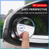 For Opel Astra H G Corsa Insignia Astra Antara Meriva Zafira Interior Suction Cup Car Convex Blind Spot Mirror HD 360 Degree Wide Angle