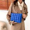 Fashionable Pleated Travel Makeup Bag Korean Style Casual Clutch For Women