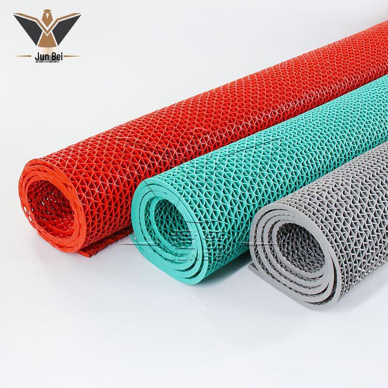Junbei PVC S-Shape Non-Slip Grid Mat