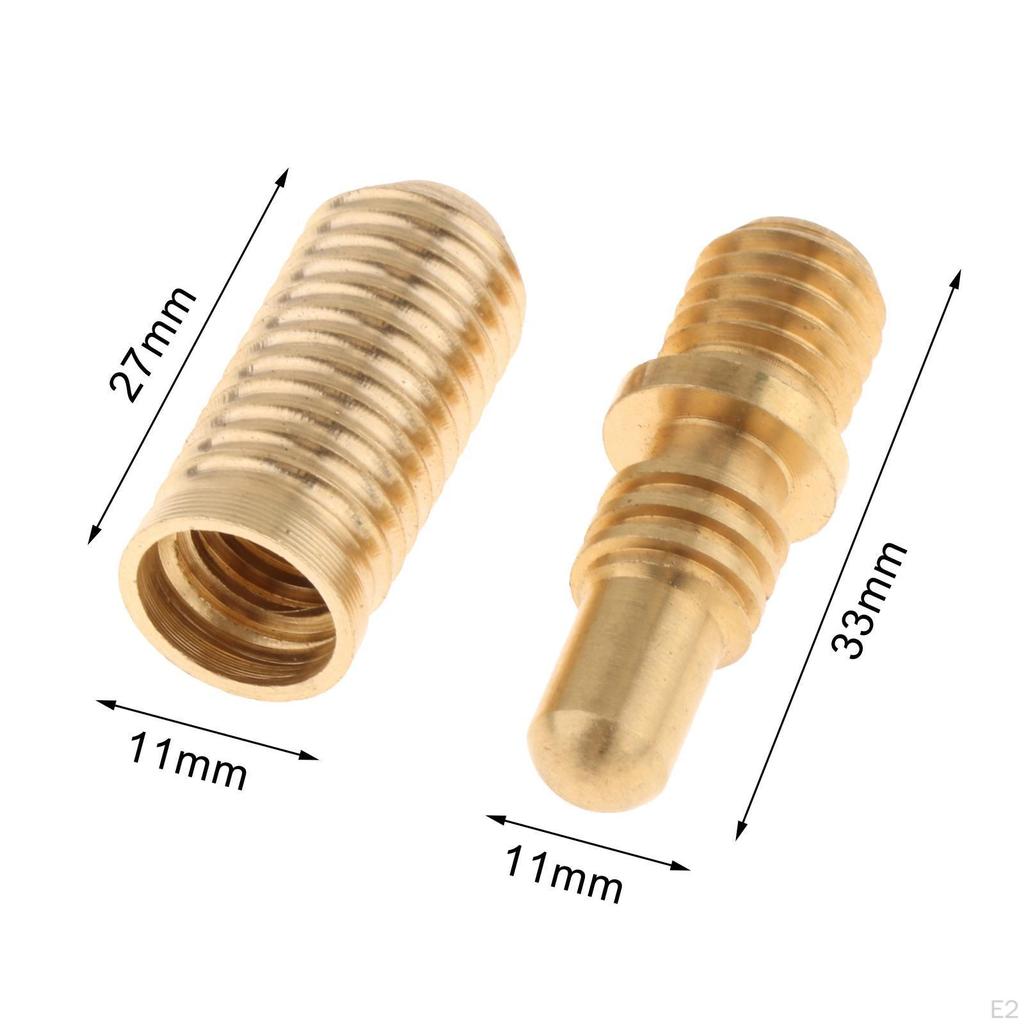 Billiard Cue Joint Screw Easy To Install Hardware Connection