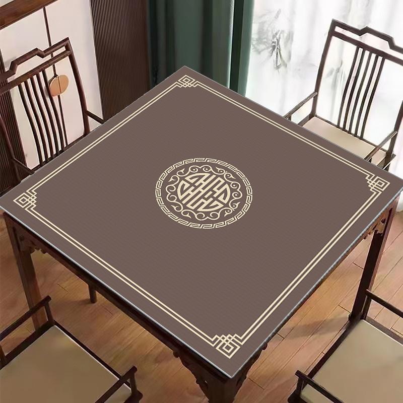 New Chinese Silent Mahjong Table, Tablecloth, Diatom Mud, Quick-Drying, Dirt-Resistant And Easy To Take Care Of, Table Mat Can Be Cut Mat