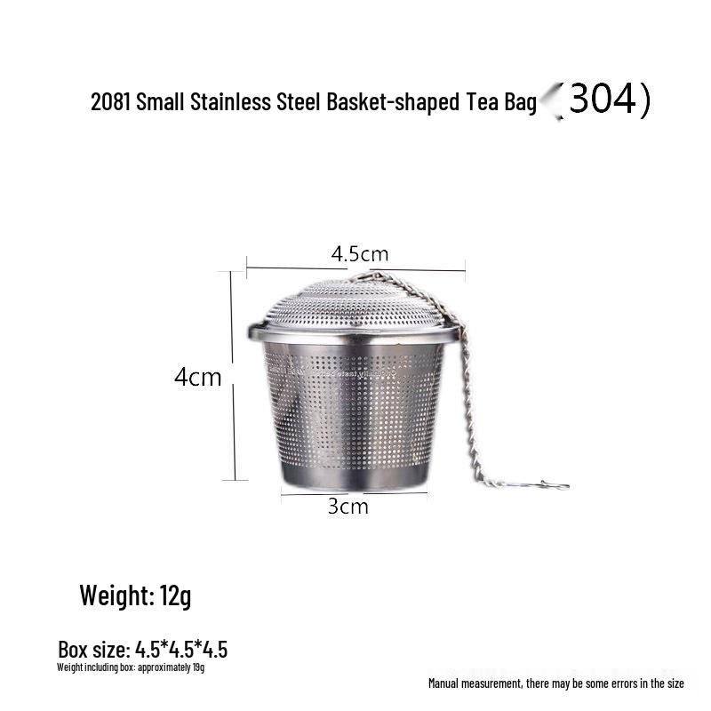 304 Stainless Steel Spice Infuser & Tea Steeping Mesh Ball