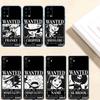 MH153 Wanted One Piece Phone Case for Motorola Edge 20 30 S30 40 50 Fusion Lite Plus Pro Neo Ultra One Power Action Macro Hyper Vision Zoom