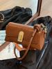 Retro Wine Red Small Square Bag Women's Autumn Winter Versatile 2025 New Single Shoulder Bags Fashion Solid Color Crossbody Pack