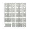 Metall-Stanzform 3D-Alphabet-Stanzformen für DIY-Scrapbooking Foto-Dekor