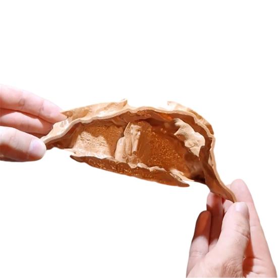 Aquarium Tunnel Cave Egyptian Pharaoh Under Gravel Tunnel Small Fish And Shrimp Hideout with Viewing Ports for Betta Pleco Shrimp Tank Decor