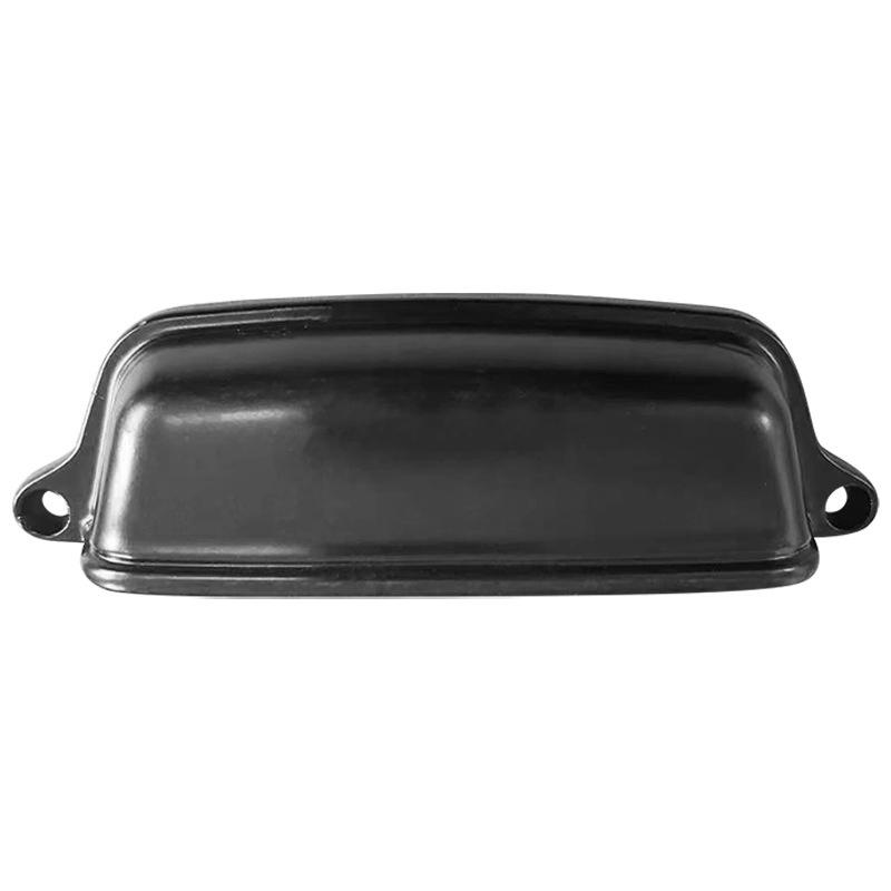 1PC  Antique Bronze/Black Shell Pull Handles Zinc Alloy Handles and Knobs Kitchen Drawer Cabinet Door Cupboard Furniture Knobs