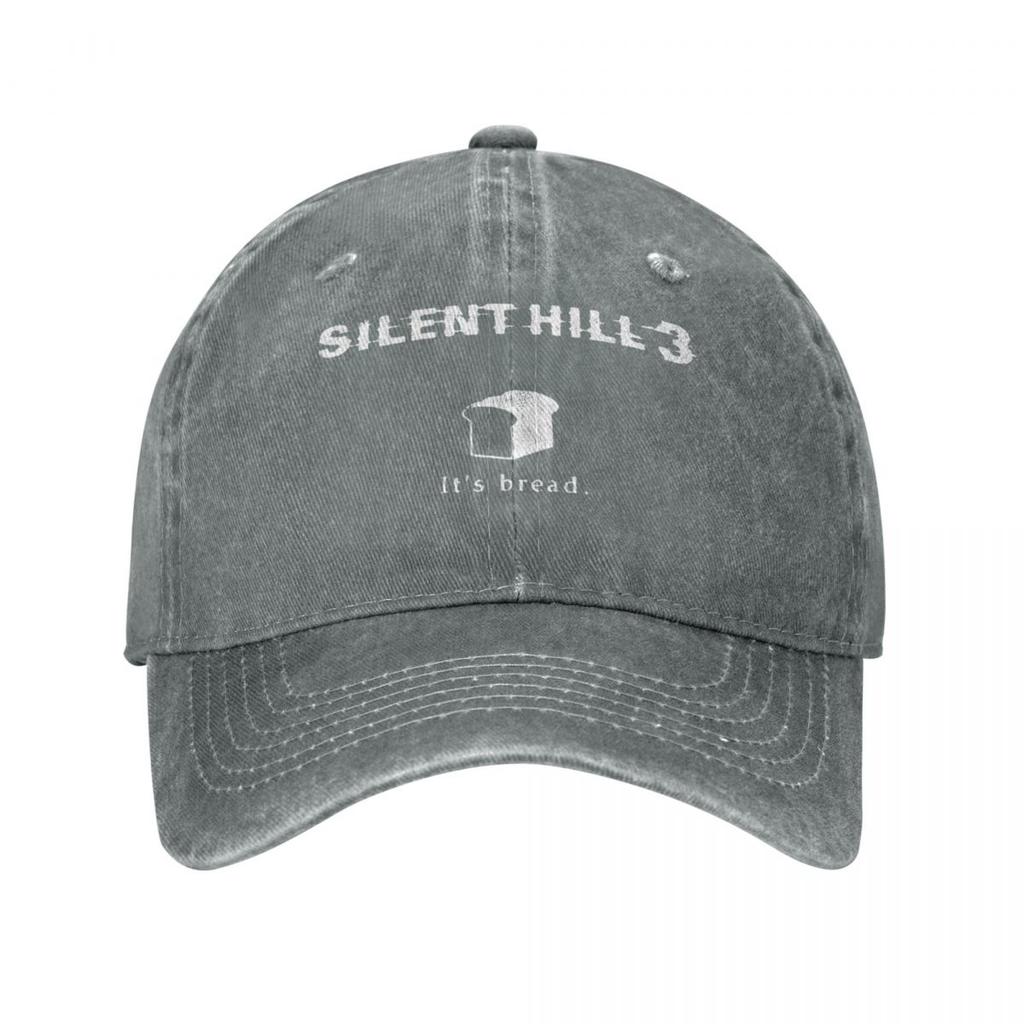 It's Bread Silent Hill 3 Baseball Cap Casual Distressed Washed Cap for Men Women Outdoor Running Golf Caps Hat