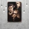 Corleone al pacino Kovové cedule nástěnná dekorace Vintage plechové cedule Kapitán kovový plakát Dekorace pro Bar Pub Klub Nástěnná dekorace