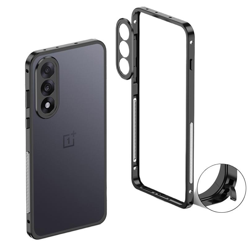 Applicable to OnePlus ACE1 Supreme Edition hippocampus buckle frame mobile phone case metal heat dissipation supercar anti-drop protective cover