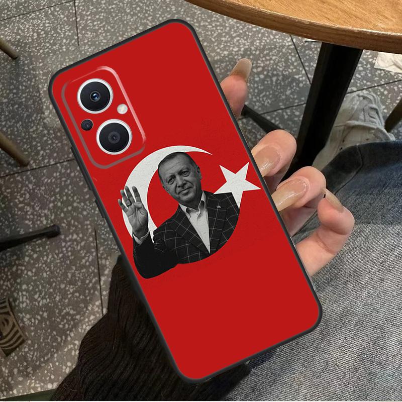 Turkey Recep Tayyip Erdogan For OPPO Reno 11F 12F 13F 14F 8T 10 11 12 13 14 Pro 8 7 Lite OPPO Find X8 X6 X5 X9 Pro Case
