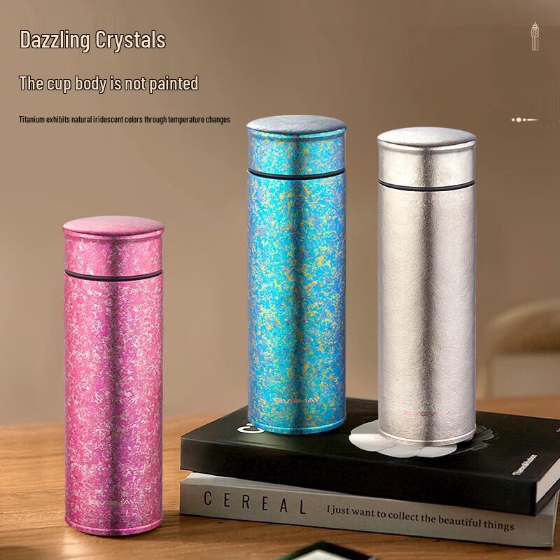 BVGMAV Pure Titanium Insulated Bottle