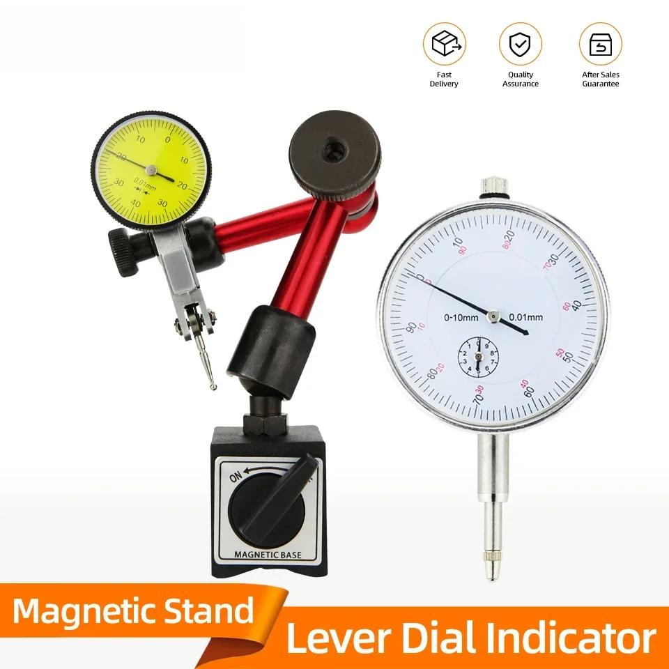 Indicator cu cadran cu pârghie Suport magnetic Sonde de măsurare Suport indicator Bază magnetică Ceas comparator Unelte Micrometru Ceas comparator cu cadran