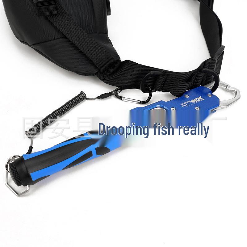 Luya Men's Multifunctional Waterproof Waist Bag for Fishing and Outdoor Travel