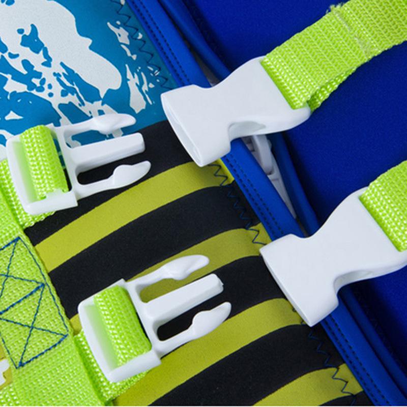 WELLPATH Kids' Swim Vest: Large Buoyancy Life Jacket for Boys & Girls' Swimming Assistance