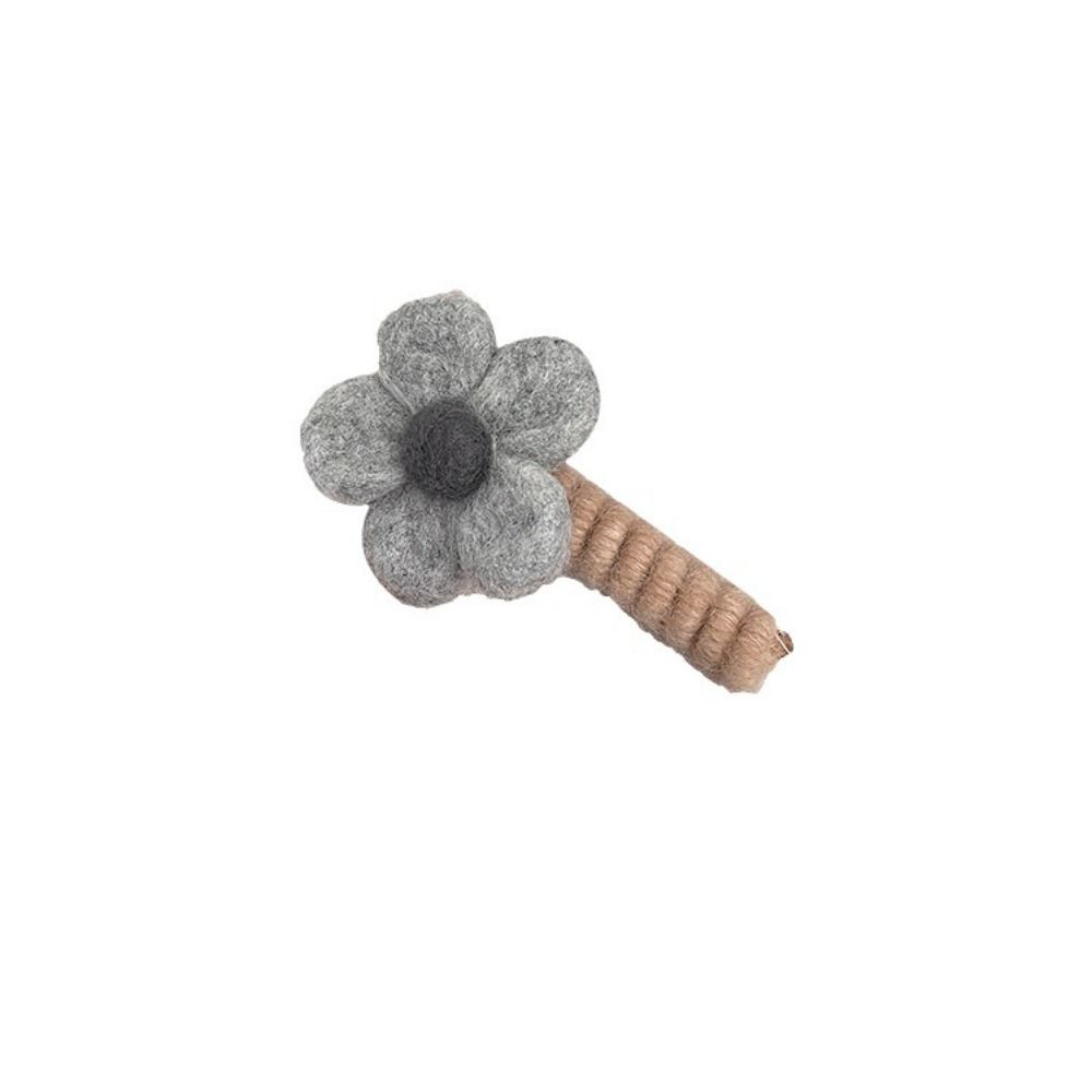 

Elastic Telephone Line Hair Rope Flower Flower Ponytail Holder Cute Flower Hair Ring Party
