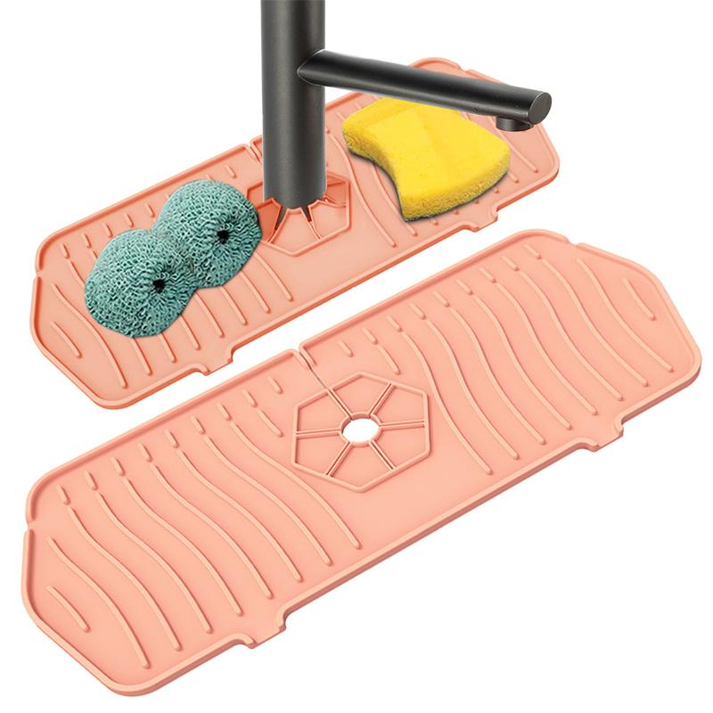 Küchenarmatur Spritzschutz Silikon Armatur Ablaufloch Matte Geschirrtrockenmatten Für Küchenarbeitsplatte