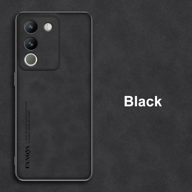 Luxury Leather Case For Vivo V29E V29 E Matte Back Cover Silicone Full Protection Phone Case For Vivo V29 Pro V29 Lite 5G Coque