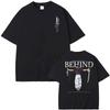 Summer Japanese Anime Jujutsu Kaisen Men Teenager T-shirt Manga Ryomen Sukuna Boys Short Sleeve T-shirts Oversized Cotton Casual