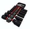 1/2" 10-36mm Long Impact Socket Set