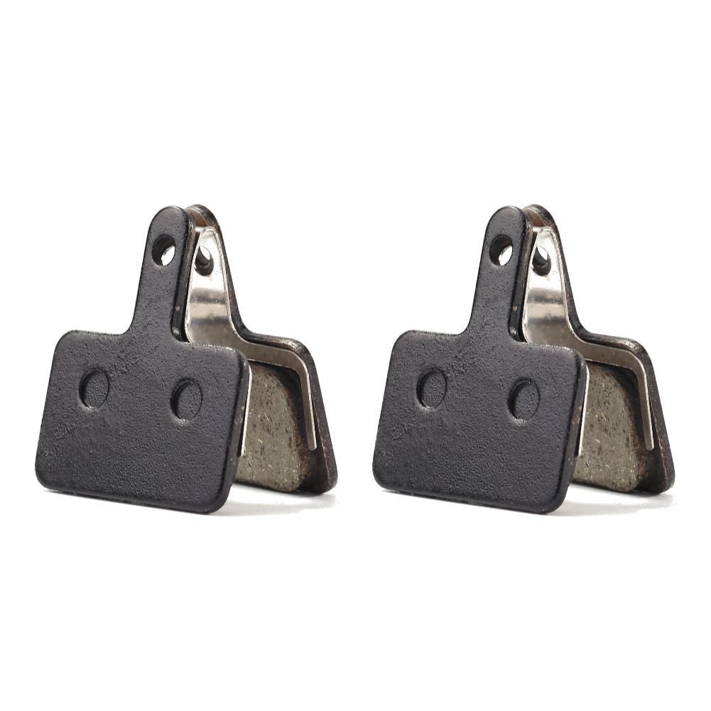 1-50 Set MTB Mountain Bike Metal Disc Brake Pads for SHIMANO M375 M445 M446 Bicycle Parts Cycling Organic Resin Disc Brake Pads