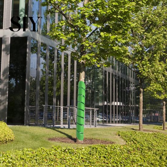 Baumschutzwerkzeug 2 Stück Stammschutz Schutz Spiralförmiges Design Rohrumwicklungen Unterstützung bei jedem Wetter Effektiver Bissschutz Robuste Rindenabdeckung
