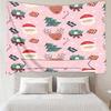 Christmas Print Tapestry, Backdrop, Easy Setup, Ideal for Bedroom, Office & Living Room, with Aesthetic Wall Hanging Decor.