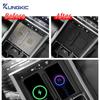 For 2024 2025 Hyundai Santa Fe Wireless Charging Pad Non Slip Phone Charger Mat Silicone Interior Accessory Car Protective