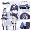 Rail Star Honkai Silver Wolf Cosplay Costume Girls Anime Party Halloween Outfit