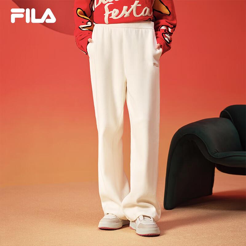 FILA Women s Athletic Snake Knit Straight Casual Pants XL