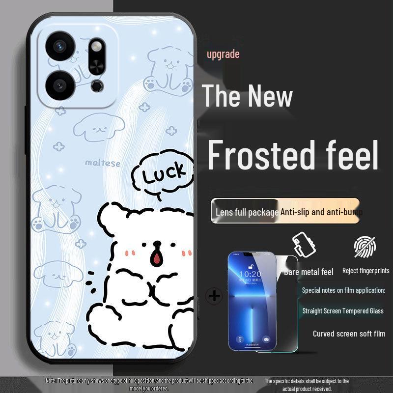 Honor Play9t ALT-AN00 Silicone Cartoon Phone Case with Trendy Men's Lanyard: Cute and Creative Design