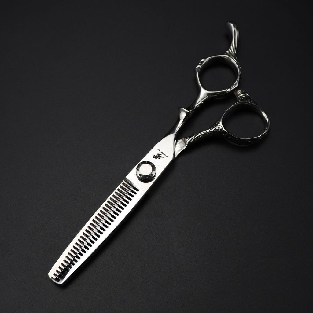 6.0 Inch Nimpson, Hair Scissors, Hair Scissors, Flat Scissors, Bangs Scissors, Tooth Scissors, Thinned, Knife Head Engraving