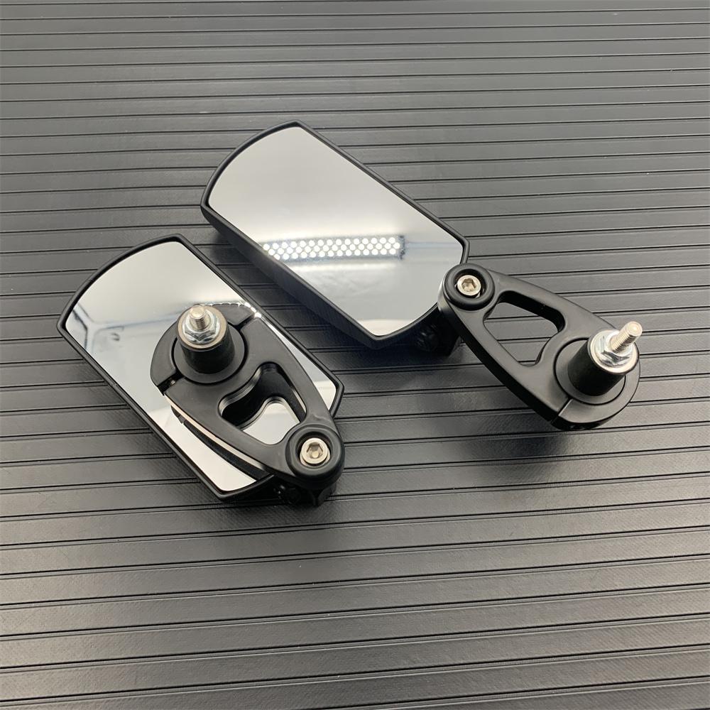 Motorcycle Handlebar Mirror 7/8'' 22mm Bar End Mirror Rearview Mirror For Honda CB1000R CB650 CB500F For Yamaha Moto