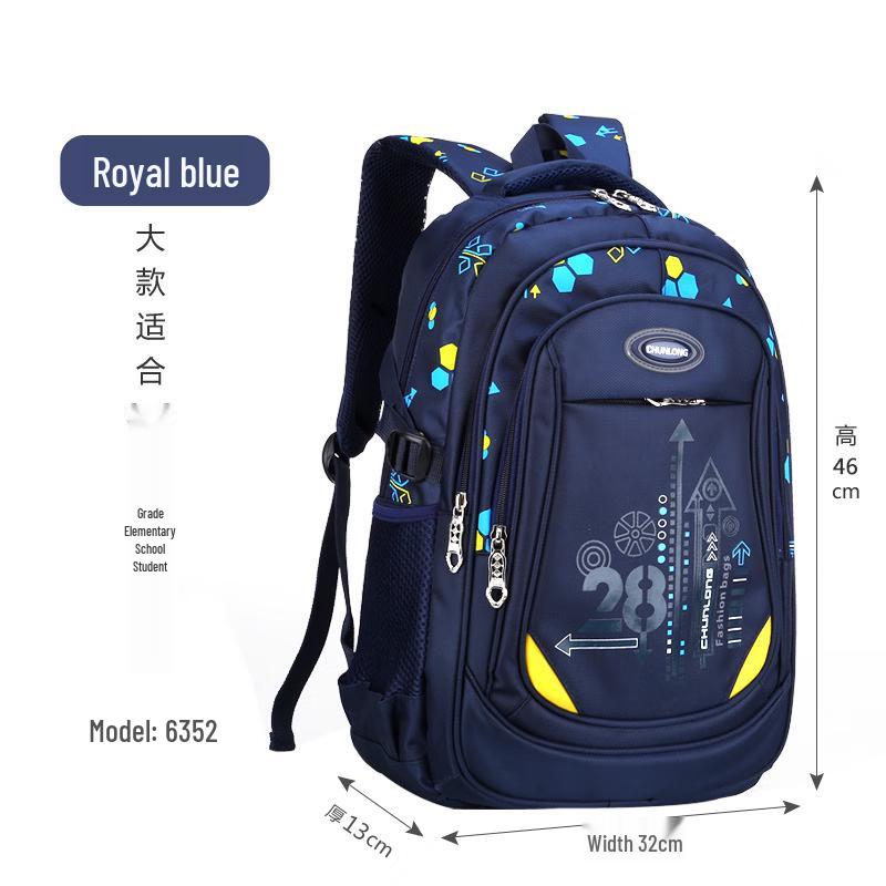 CHUNLONG Kids Ergonomic Waterproof School Backpack