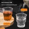 Guraide 130ml Thickened Disposable Plastic Cups (50-pack)