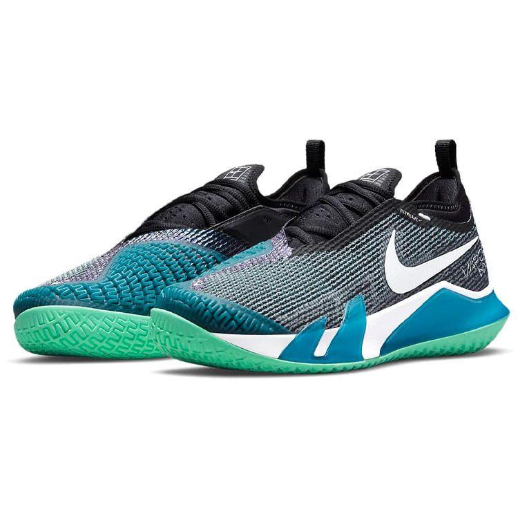 Nike Court React Vapor NXT Ciemnozielony Męskie Trampki Czarny Zielony-Glow Biały CV0724-324