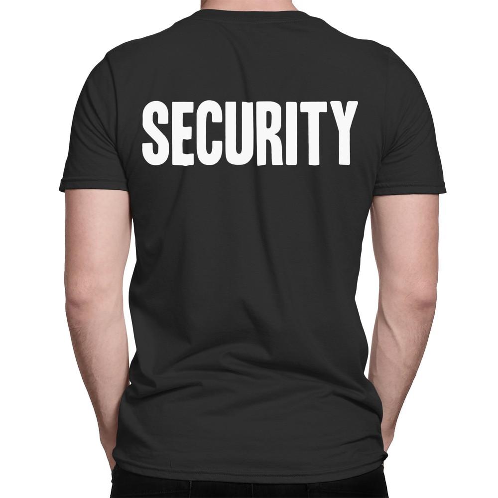 

Мужская футболка SECURITY Рабочая одежда Швейцар Ночной клуб Клубная униформа 2XL