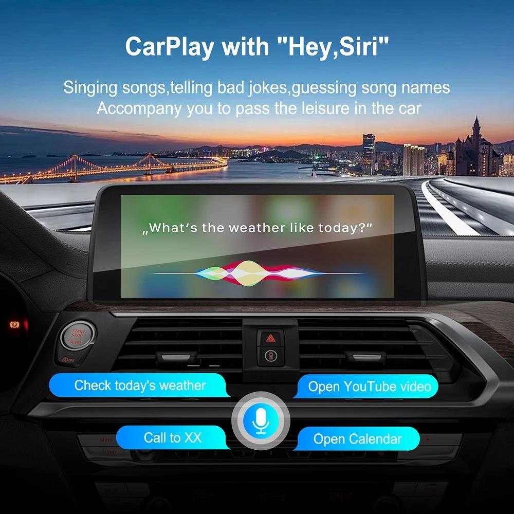 CARABC Wireless Carplay for BMW F10 F01 X5 E70 X3 F25 F30 F31 F20 F21 MINI NBT CIC System Android Auto OEM Integration Module