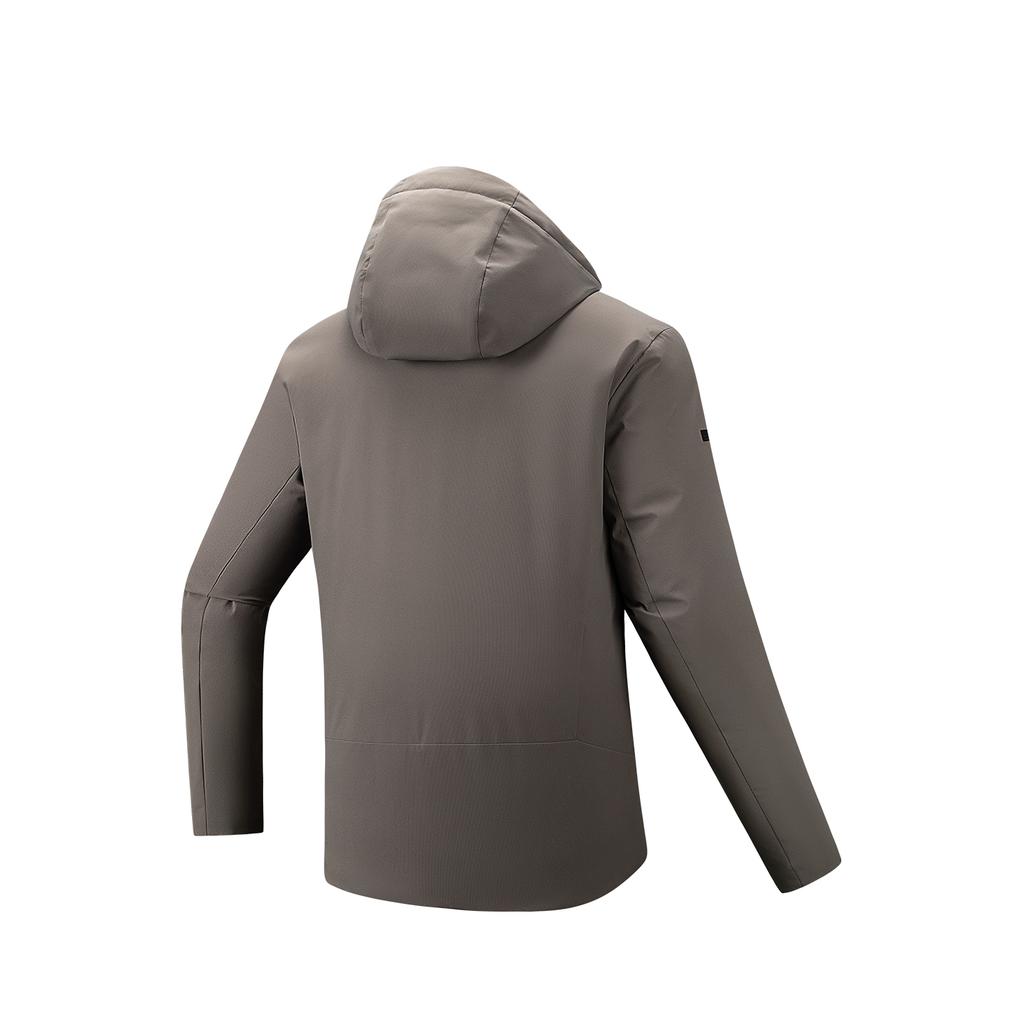 Anta Training Comprehensive Series Down Jacket Men Outerwear Gray Brown 952547914-3