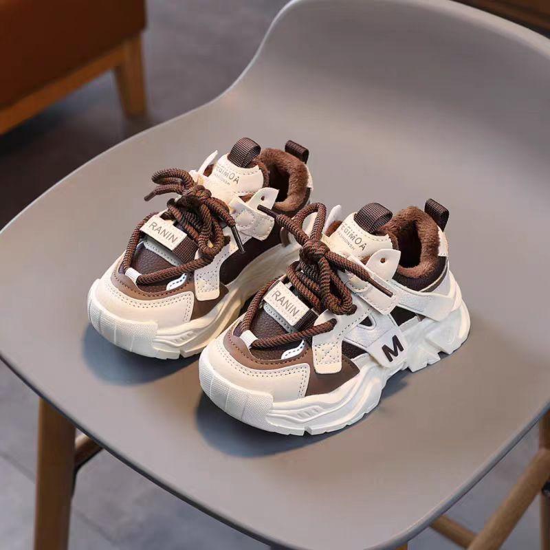 Children's Autumn and Winter Sports Shoes 2025 Spring and Autumn Girls' Sports Shoes Boys' Running Shoes Casual Shoes Student Dad Shoes