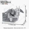 Super Movie MOC Bat Heros Motorcycle Mecha Fighter Jet Base Creative Adult Building Block Set Model Assemby Bricks Toy Kid Gifts