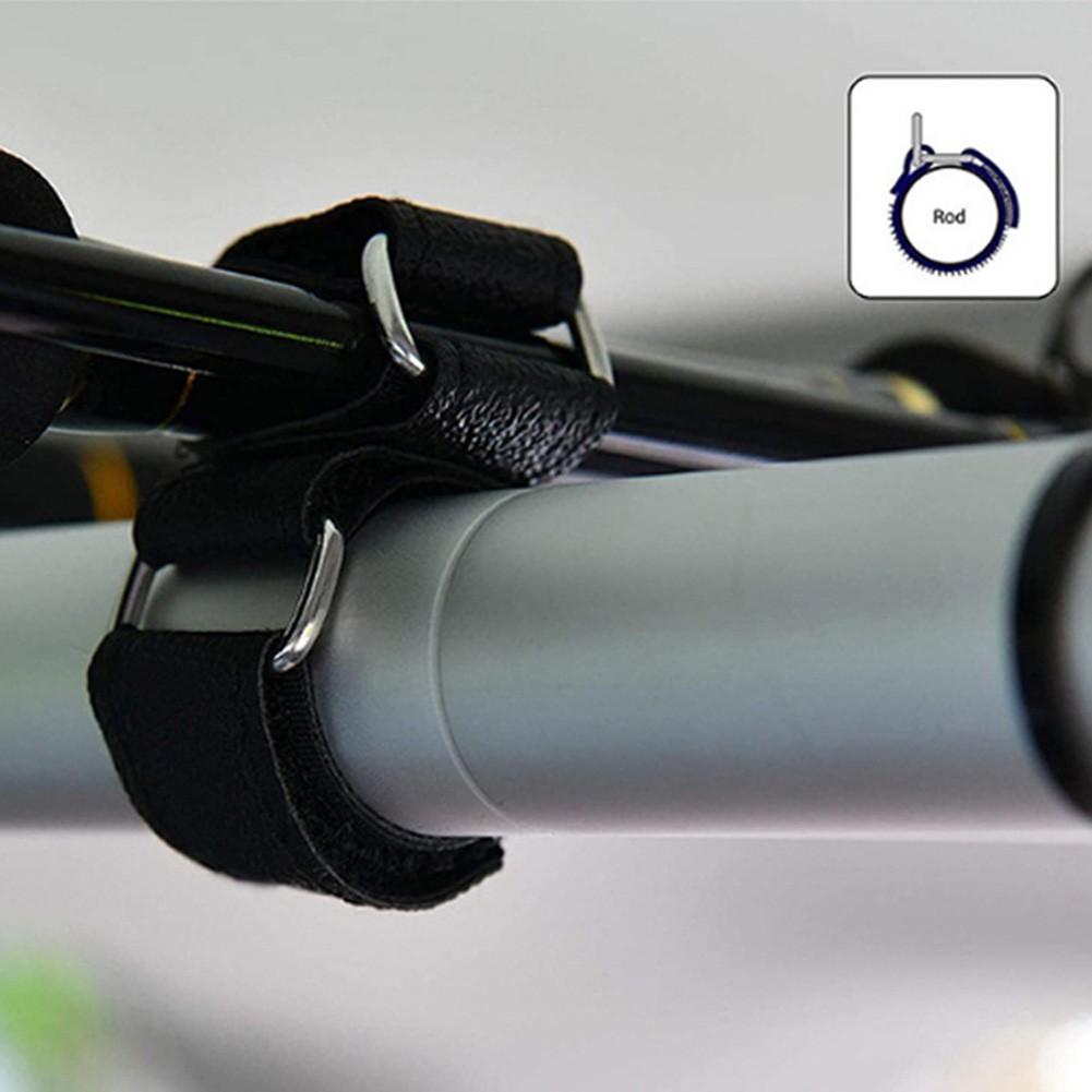 Accessories Rod Holder Belt Anti-Slip PU Leather+Nylon