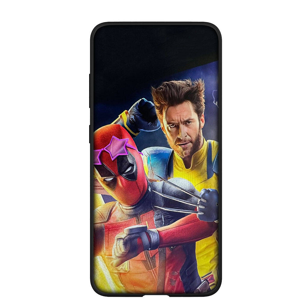 Case for Samsung Galaxy S25 S23 S22 S24 Ultra FE A05 A06 A15 A16 A36 A37 A35 A54 A55 A56 A57 A25 A26 A53 A17 Superhero Deadpool Comics Wolverine Cover