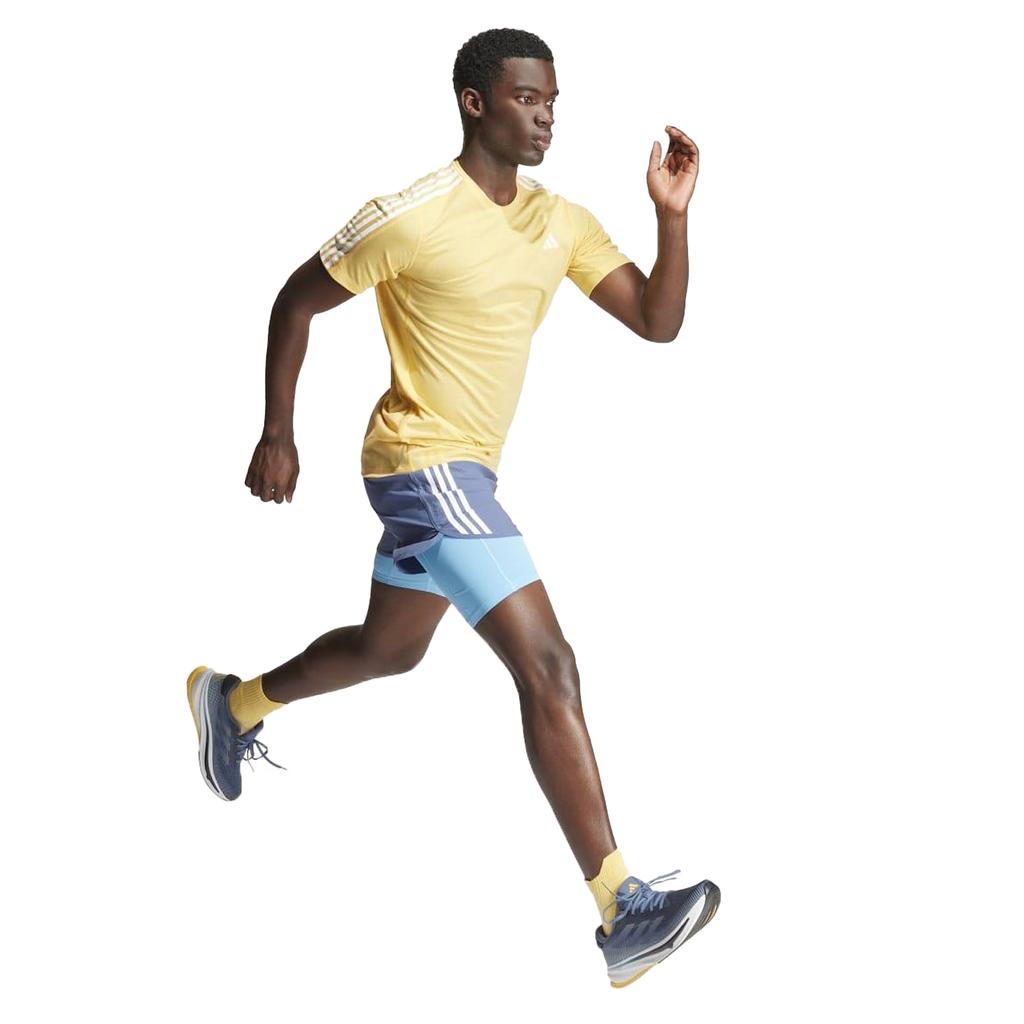 Adidas Men's Own The Run Stripe T-Shirt