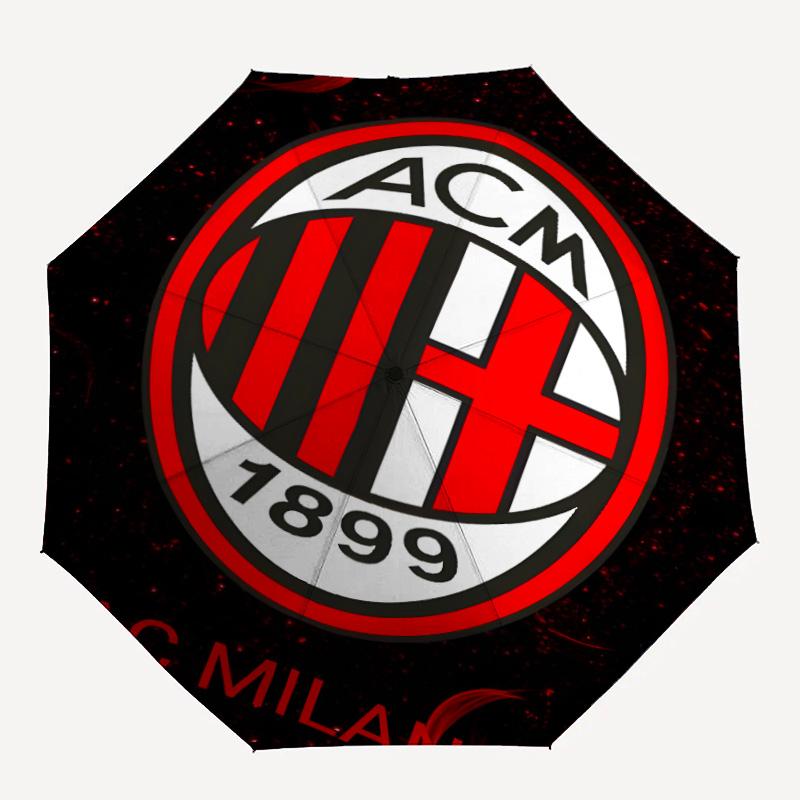 1pc A-AC Milan Umbrella, Sun Protection, And UV Shielding. It Has Eight Sturdy Ribs for Outdoor Use And Perfect As a Holiday Gift