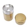 Tea Canister Gold 304 Stainless Steel Sealed Damp Proof Coffee Sugar Tea Leaf Jar