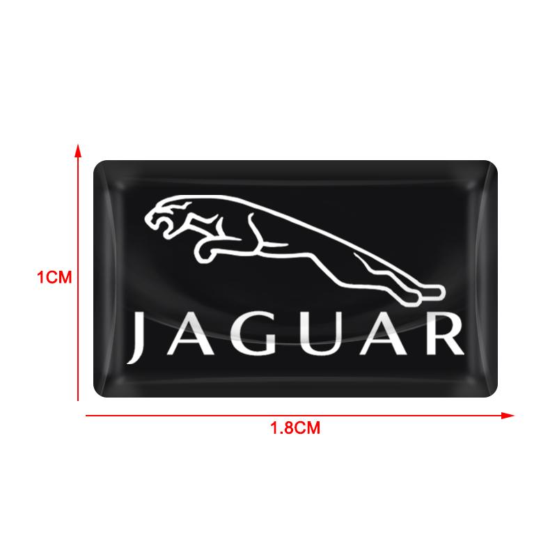10st Bilratt Liten Dekal Dekoration Interiör Klistermärke För Jaguar XF XE XJ XJ8 X351 F Pace X Typ F Typ Halsband Tijera Kläder Nyckelring