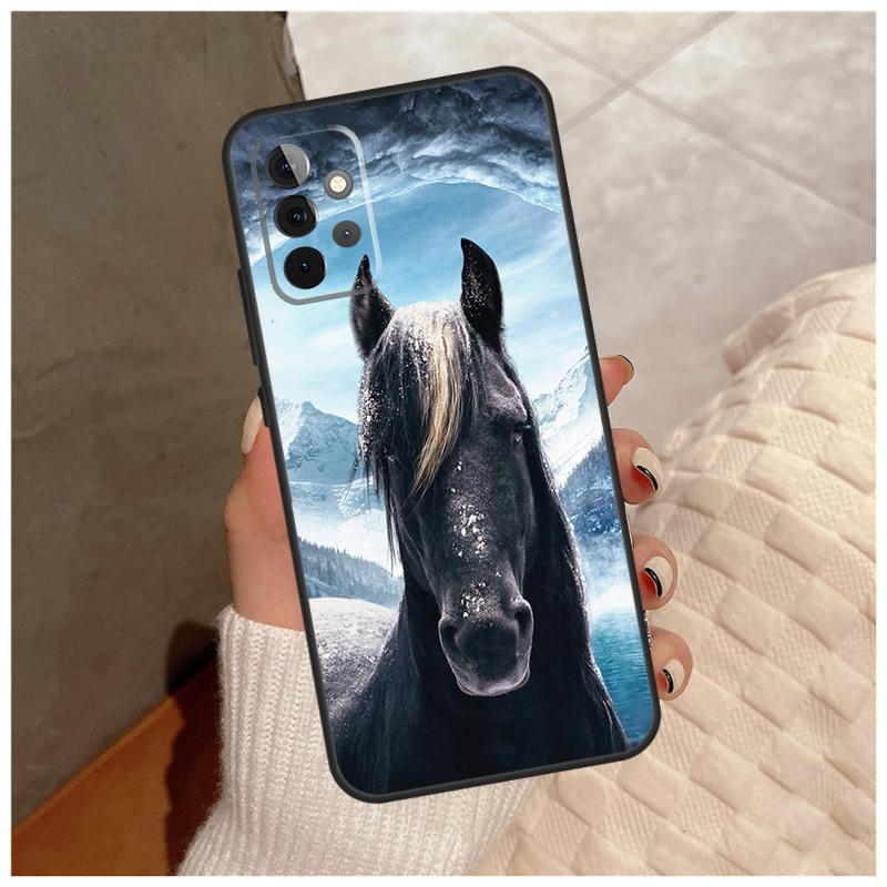 Horse Animal For Samsung Galaxy A13 A33 A53 A34 A54 A14 A15 A16 A26 A36 A56 A12 A32 A52 A06 A35 A55 Case