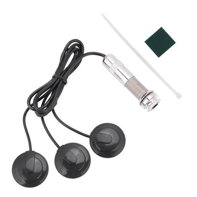 6,35 mm Tonabnehmer Piezo Wandler für Akustikgitarre Ukulele Mandoline Instrumente